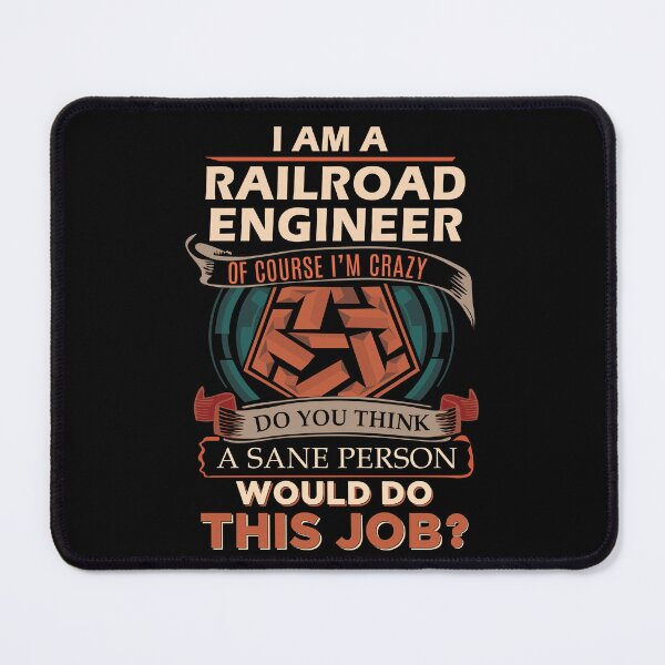 Item preview, Railroad Engineer T Shirt - Sane Person Job Gift Item Tee designed and sold by vonnie38uo.