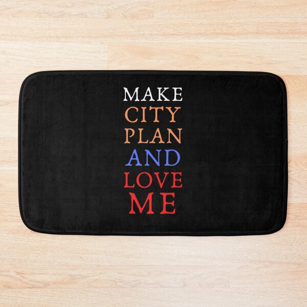 Item preview, Make city plan and love me urban planner valentines day gift designed and sold by kerimbayram.