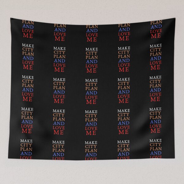 Item preview, Make city plan and love me urban planner valentines day gift designed and sold by kerimbayram.