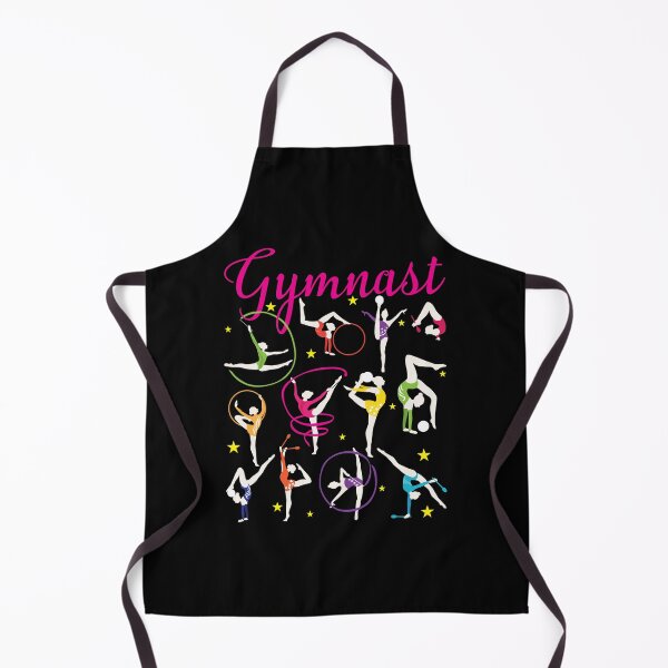 Item preview, Gymnast girl colorful Pattern - Acrobatic Gymnastics Girl designed and sold by NawalMagdy.