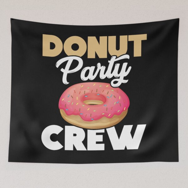 Item preview, Donut Lover party crew Food Party designed and sold by ClamenTaon.
