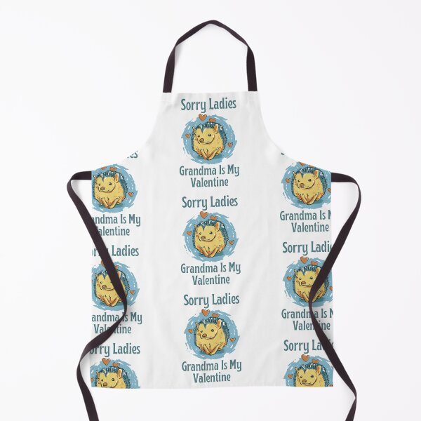 Item preview, Sorry Ladies Grandma Is My Valentine, Cute Hedgehog Valentine's Day Design designed and sold by Auntieck.
