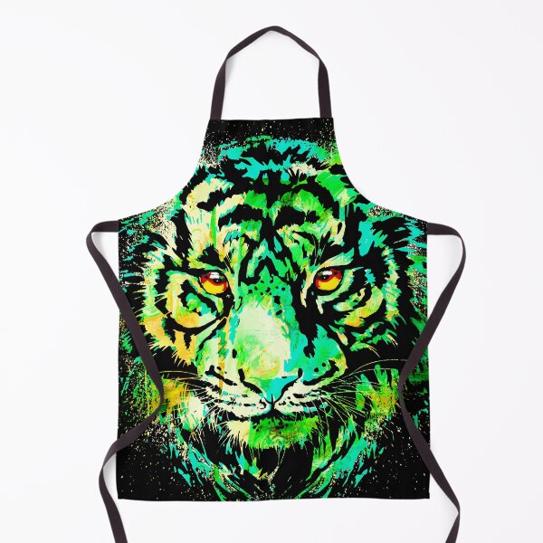 Item preview, Realistic Green Tiger - Bengal Tiger Eyes designed and sold by BigWildKiwi.