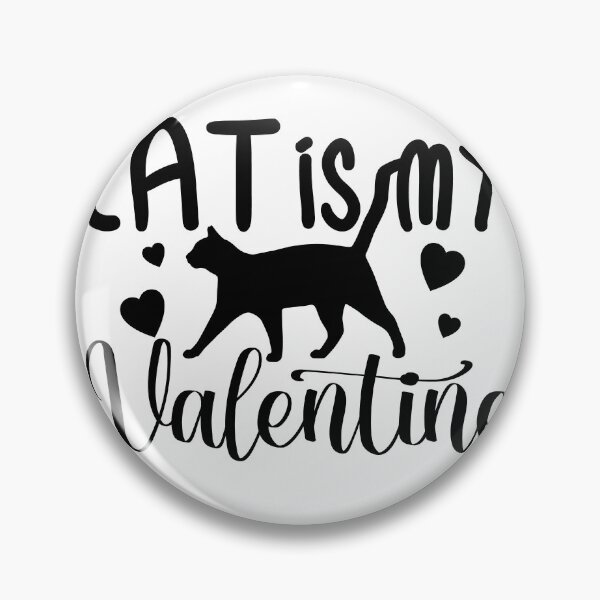 Artikelvorschau, Katze ist mein Valentinsgruß entworfen und verkauft von Yakuzads.
