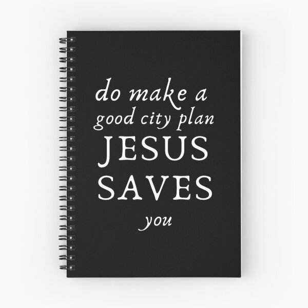 Item preview, Do make a good city plan Jesus saves you designed and sold by kerimbayram.