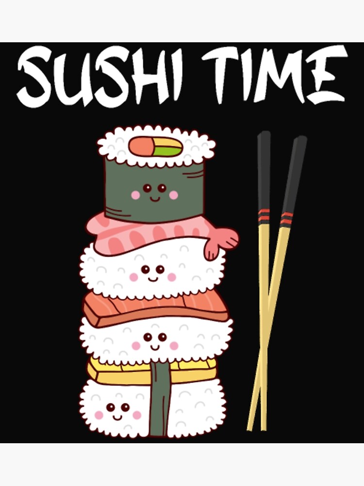 Sushi Addict Love Japanese Sushi Gift For Sushi Lover T-Shirt by EQ Designs  - Pixels