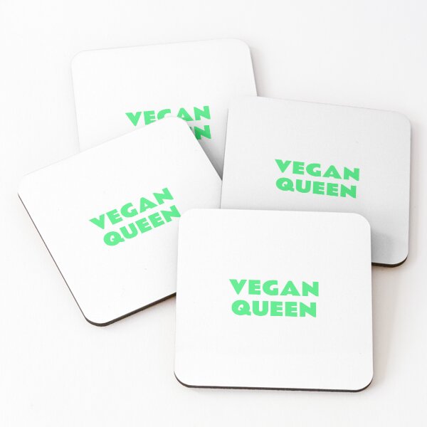 Item preview, Vegan Queen - Green Neon Letters designed and sold by Inspirationmotivation.