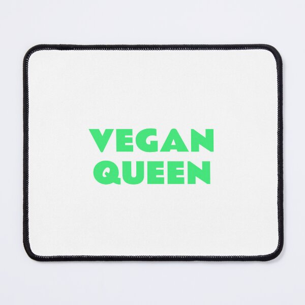 Item preview, Vegan Queen - Green Neon Letters designed and sold by Inspirationmotivation.