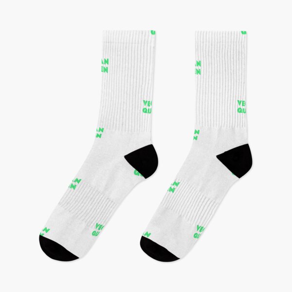 Item preview, Vegan Queen - Green Neon Letters designed and sold by Inspirationmotivation.