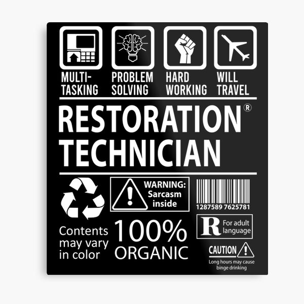 Item preview, Restoration Technician T Shirt - MultiTasking Certified Job Gift Item Tee designed and sold by sabinacsnm.