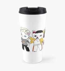 Meow rock band Travel Mug