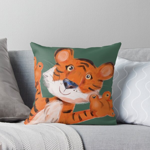Item preview, Happy tiger says hi designed and sold by markatos.