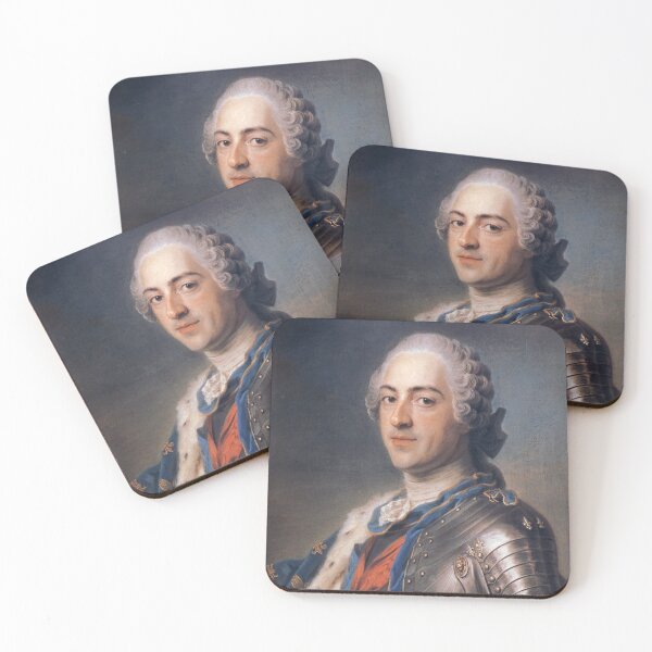 Item preview, Maurice Quentin de La Tour's Portrait of King Louis XV designed and sold by mosfunky.