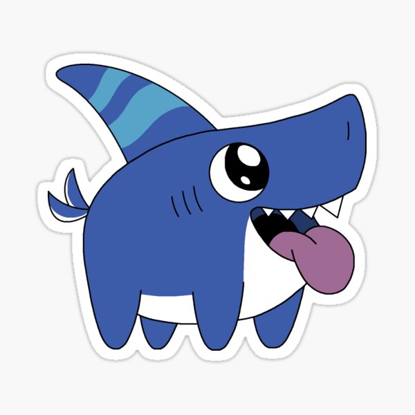 sharkdog Sticker