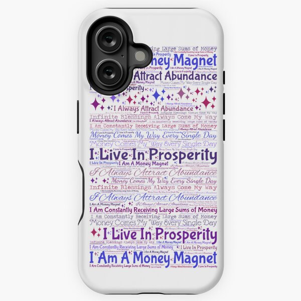Item preview, Law of Attraction Vision Board - Prosperity Money Blue Purple designed and sold by frankie5368.