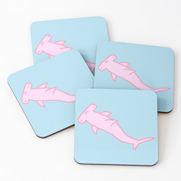 Item preview, Pink hammerhead shark designed and sold by MossCosmos.