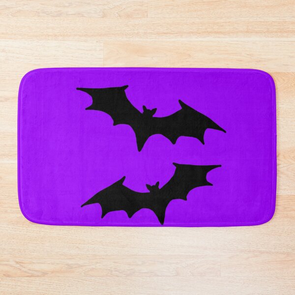 Item preview, Bright Purple and black bat print designed and sold by DemonicGloom.