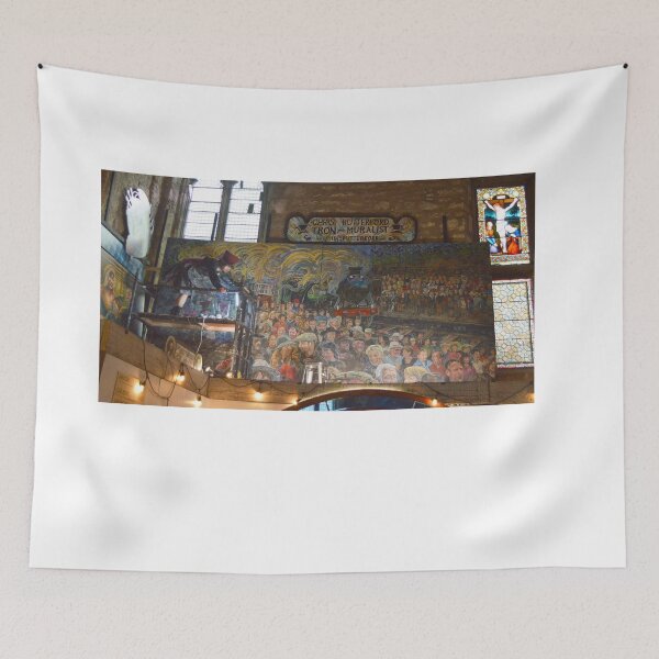 Item preview, Muralist in a Church, Edinburgh, Scotland designed and sold by Igor Pozdnyakov.