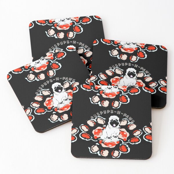Item preview, PUG PUPS-N-PAWS DESIGNS - CUTE PUG GRAPHIC designed and sold by RJ-LORD.