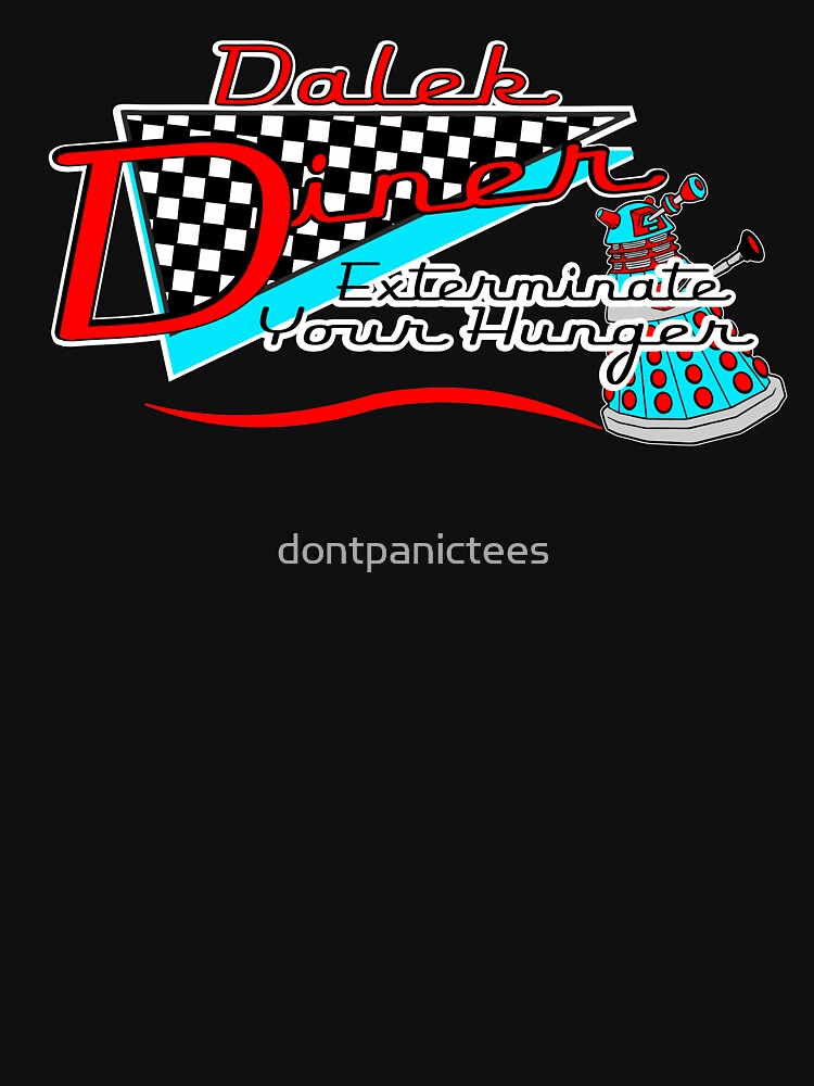 Dalek Diner 1 by dontpanictees