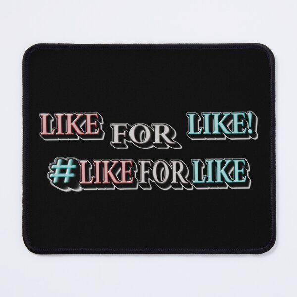 Item preview, "#LIKEFORLIKE". Buy Now designed and sold by Health And Fitness Posts e-Store.