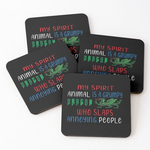Item preview, My Spirit Animal Is A Grumpy Dragon Who Slaps Annoying People Shirt, Funny Dragon Shirt, Dragon Lovers Shirt, Animal, Dragon Shirt designed and sold by MIAMI--STORE.