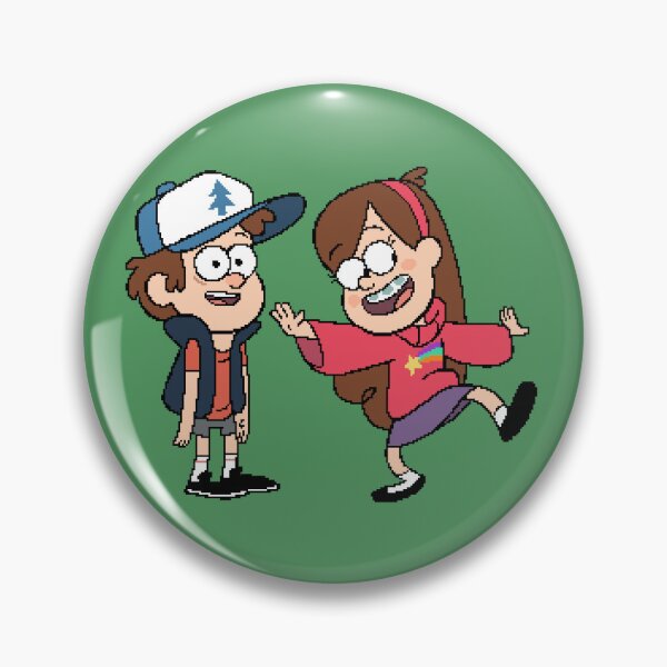 Item preview, Dipper and Mabel designed and sold by greeneggsandcam.