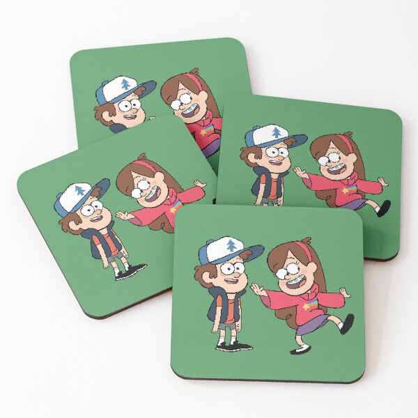 Item preview, Dipper and Mabel designed and sold by greeneggsandcam.