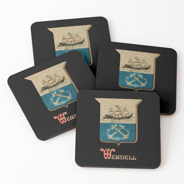 Item preview, Wendell Family Coat of Arms designed and sold by Heraldica.