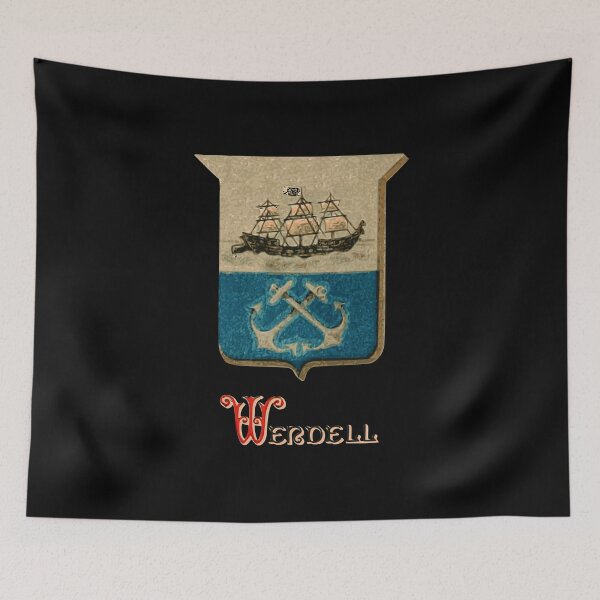 Item preview, Wendell Family Coat of Arms designed and sold by Heraldica.