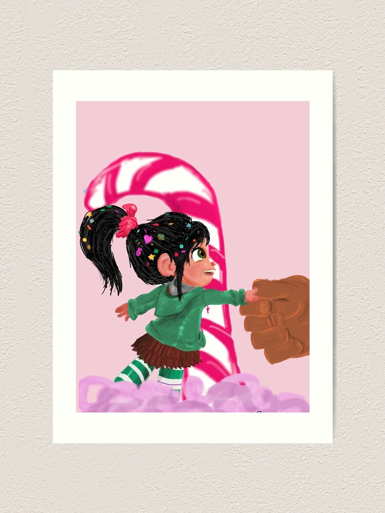 Vanellope and Ralph Shake on it | Art Print