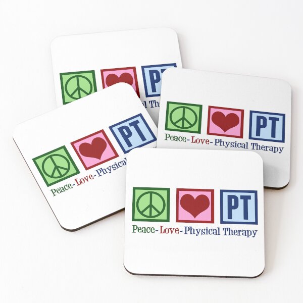 Item preview, Peace Love PT Physical Therapy designed and sold by Epic Love Designs.