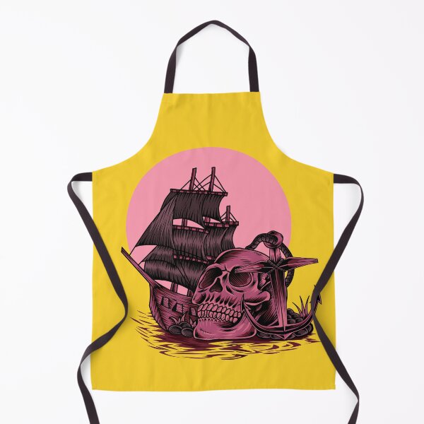 Item preview, Scary Pink Pirate Skull Shirt designed and sold by YSNbr.