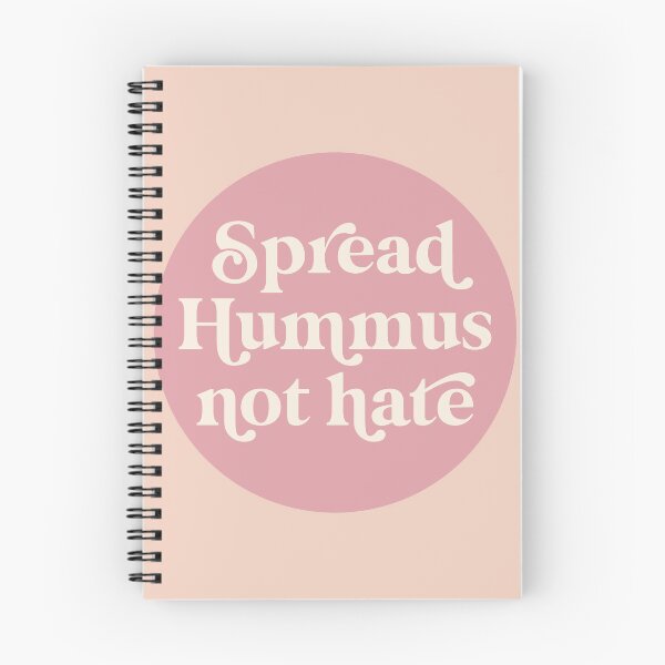 Item preview, Spread Hummus not Hate White / Rose designed and sold by Africanism.