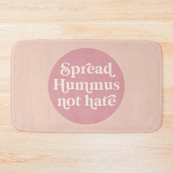Item preview, Spread Hummus not Hate White / Rose designed and sold by Africanism.