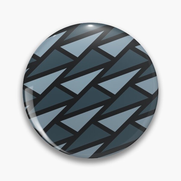 Item preview, Geometric Triangle Pattern in Shades of Blue and Black designed and sold by thesnowwhyte.