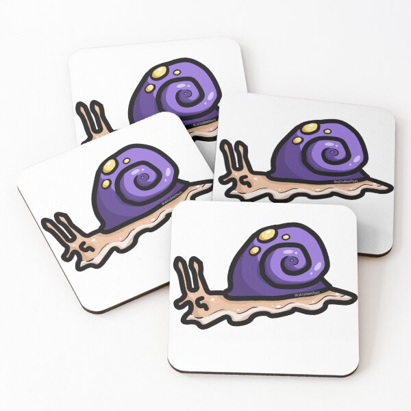 Item preview, Purple Spotted Snail Cartoon designed and sold by FabledAmethyst.