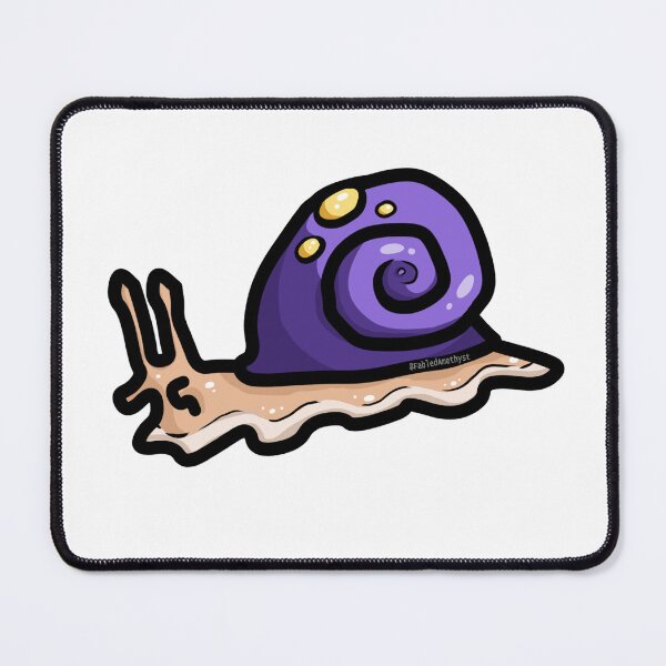 Item preview, Purple Spotted Snail Cartoon designed and sold by FabledAmethyst.