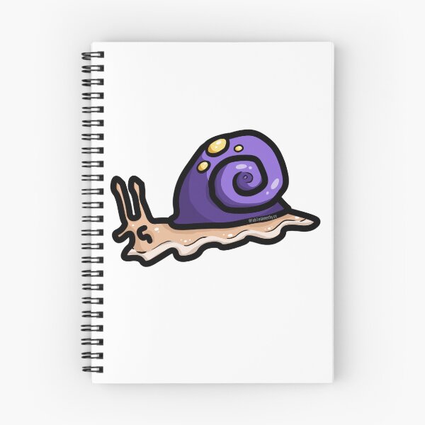 Item preview, Purple Spotted Snail Cartoon designed and sold by FabledAmethyst.