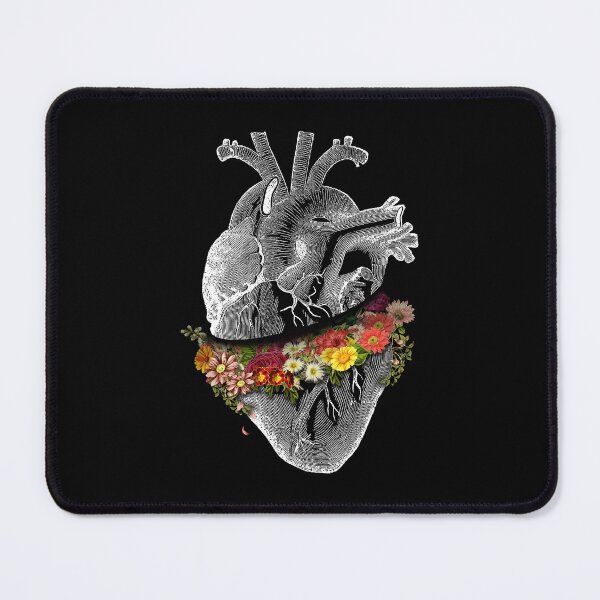 Item preview, Vintage Heart Flower Collage by Tobe Fonseca designed and sold by Tobe Fonseca®.