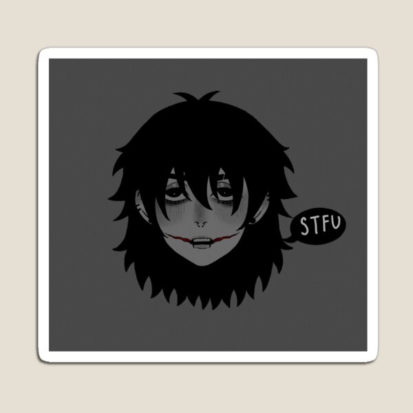 Item preview, Jeff the killer sticker. :) designed and sold by Xd-kaja-Xd.