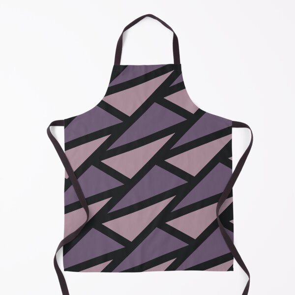 Item preview, Geometric Triangle Pattern in Shades of Purple and Black designed and sold by thesnowwhyte.