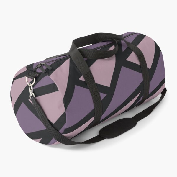Item preview, Geometric Triangle Pattern in Shades of Purple and Black designed and sold by thesnowwhyte.