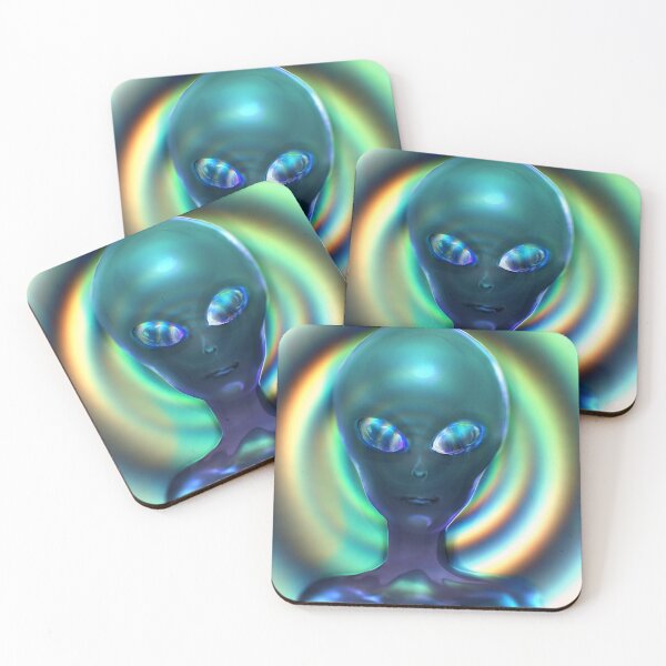 Item preview, Holofoil #1A Gray Alien designed and sold by Gray Alien Art.