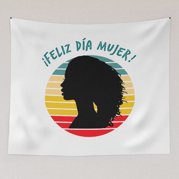 Item preview, Feliz Dia Mujer designed and sold by Ayurveda Fun Store.