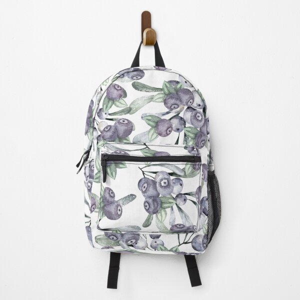 Item preview, Wild Mountain Blueberries - Watercolor Blue Berry Pattern designed and sold by SeasonsChange-.
