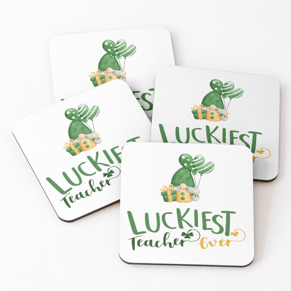 Item preview, Luckiest Teacher Ever designed and sold by LadyLynnsCrafts.