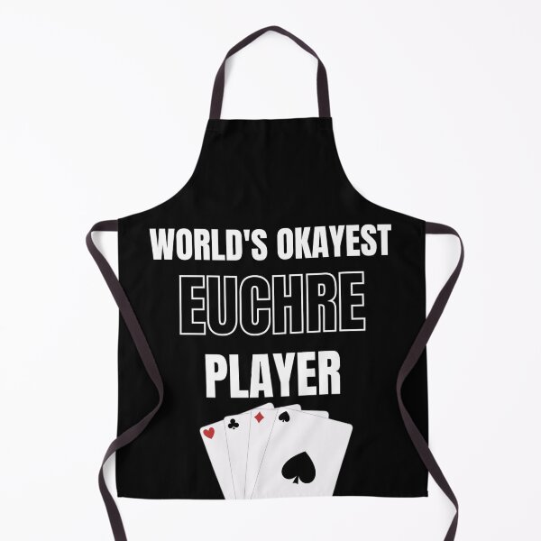 Item preview, worlds okayest euchre player card games designed and sold by Jeangel97.