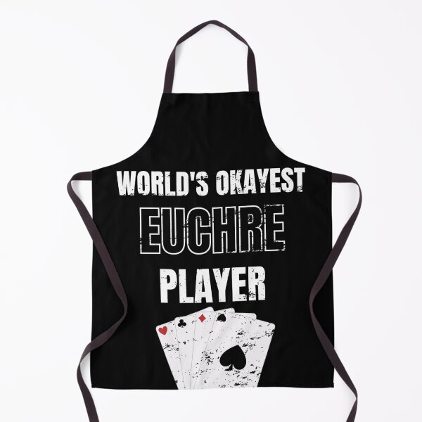 Item preview, worlds okayest euchre player card games Retro Vintage designed and sold by Jeangel97.
