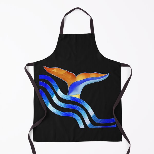 Item preview, FUNNY NAVY BLUE AND GOLD MARINE ANIMALS ABSTRACT PATTERN - SYMMETRICAL LINES - WAVES & MARINE ANIMALS COLLECTION(1). designed and sold by Ralek.